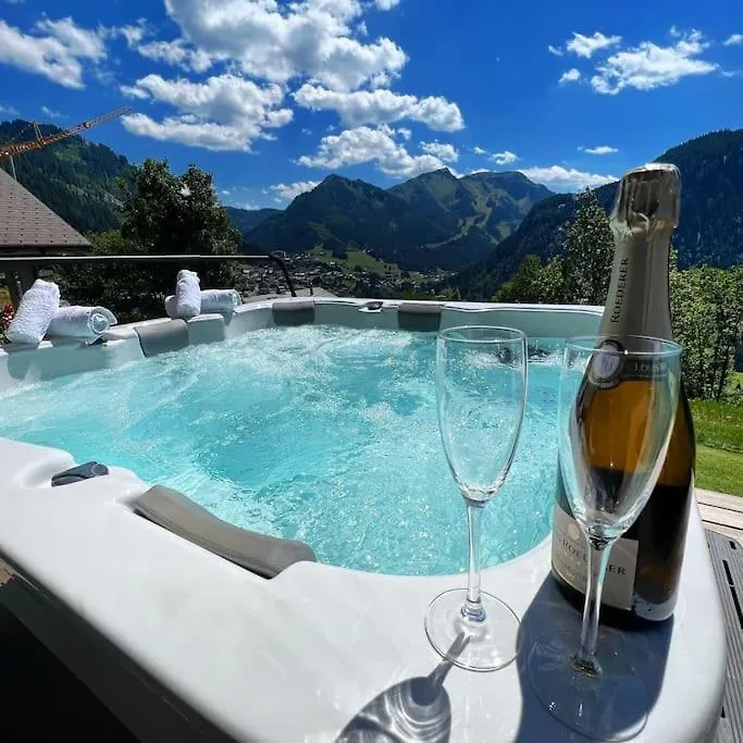 Chalet Familial Le Whymper 5 Etoiles Spa Sauna Chatel