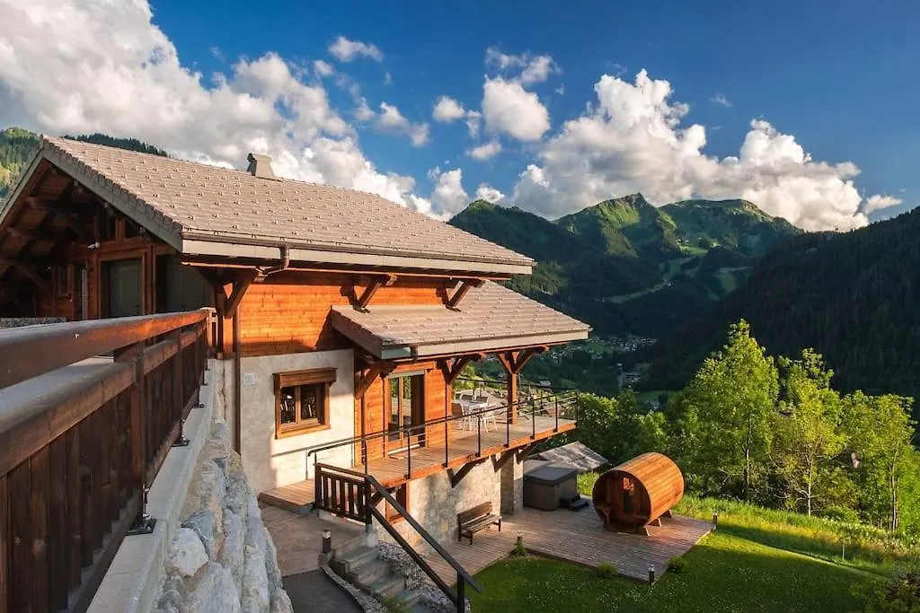 Chalet Familial Le Whymper 5 Etoiles Spa Sauna Chatel