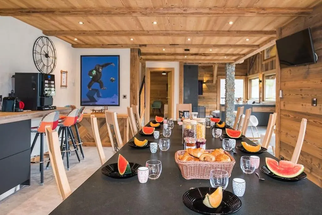 Chalet Familial Le Whymper 5 Etoiles Spa Sauna Chatel