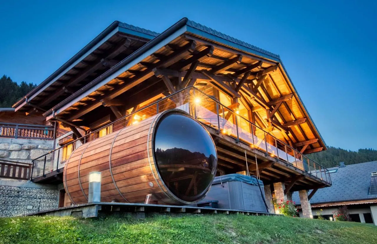 Chalet Familial Le Whymper 5 Etoiles Spa Sauna Chatel