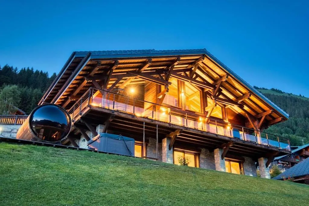 Chalet Familial Le Whymper 5 Etoiles Spa Sauna Chatel