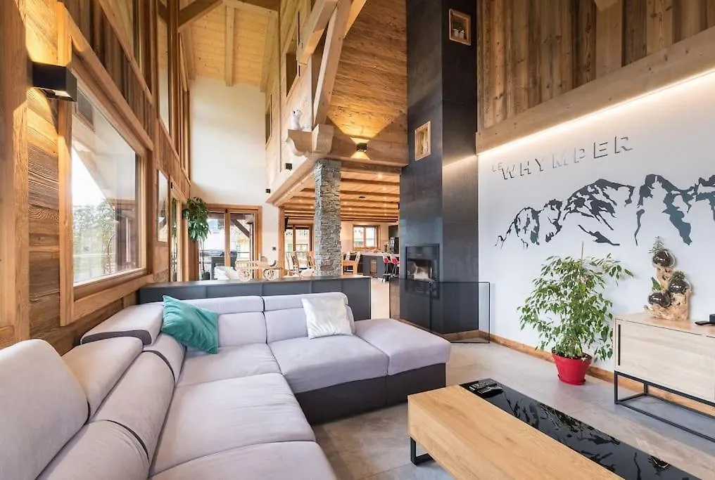 Chalet Familial Le Whymper 5 Etoiles Spa Sauna Chatel
